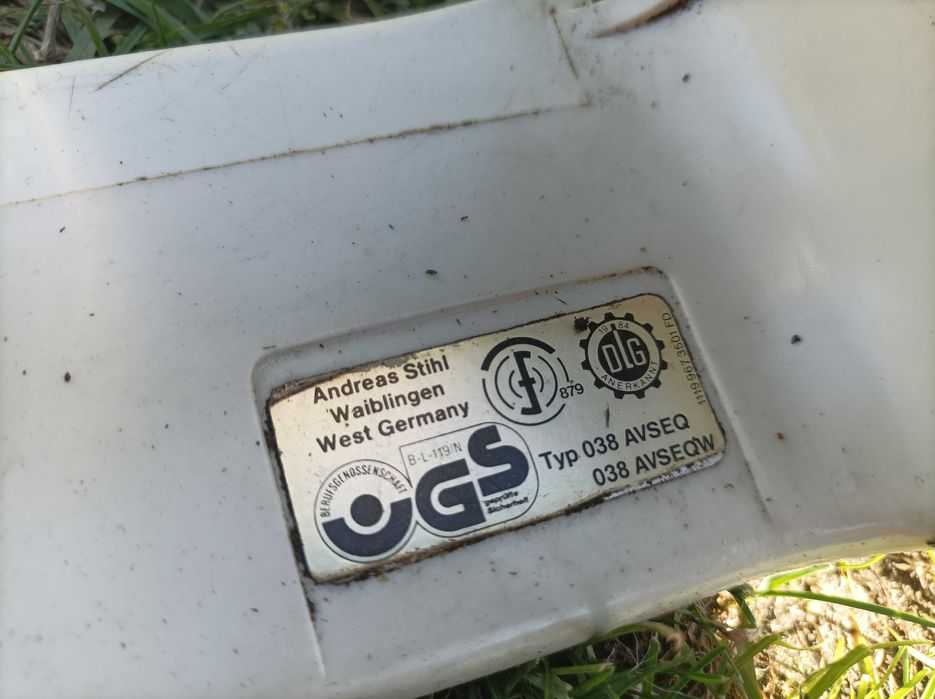 Stihl 038 piła spalinowa 4,8 hp