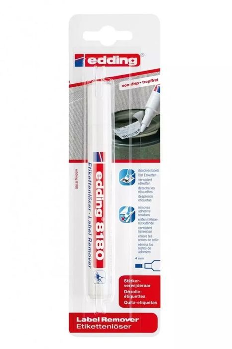 Marker do usuwania etykiet bezbarwny. Edding