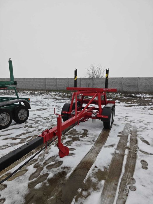 Przyczepa dłużycowa dłużyca Auwarter NL2,7T do stali drutu słupów A/13