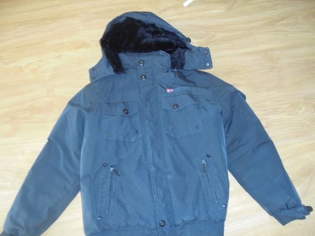 ciepła kurtka zimowa dla chłopca r 152-158