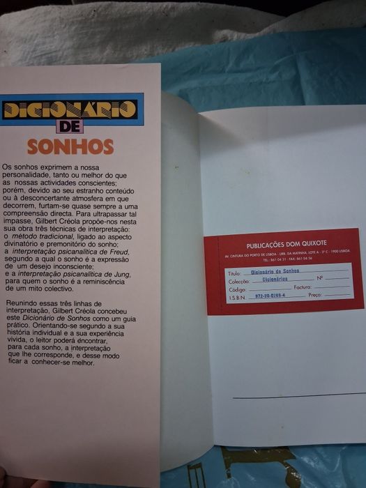 Dicionário de sonhos