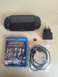 Sony PS Vita OLED + karta pamięci 8GB + Gra Injustice