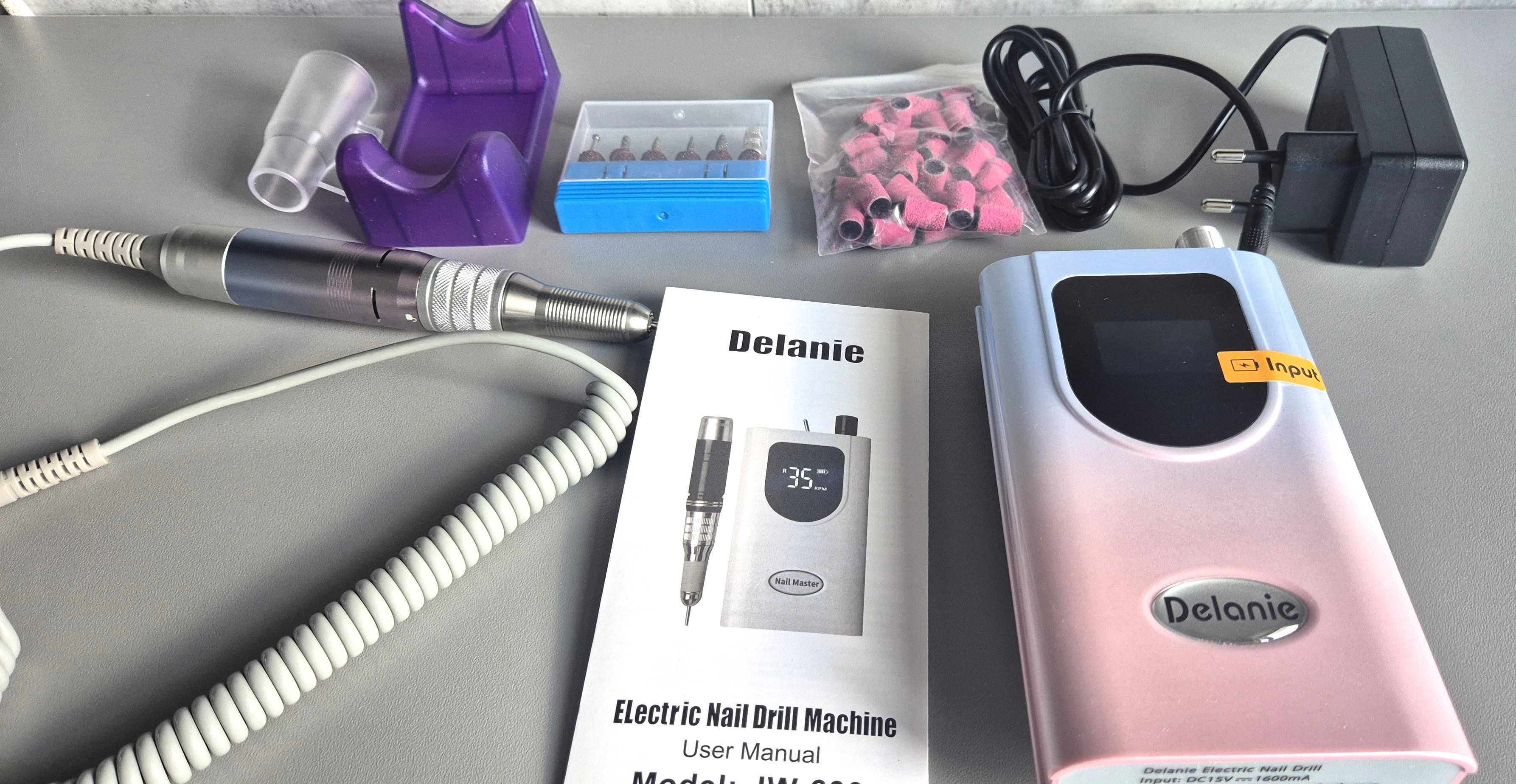 Delanie elektryczna frezarka do paznokci 35000 obr./min