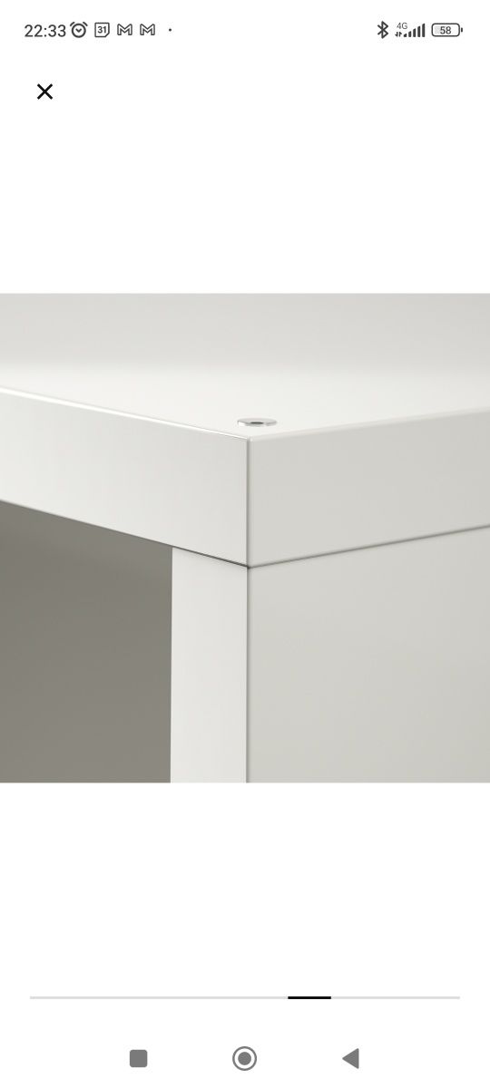Estante cubos +/- 1,50x1,50