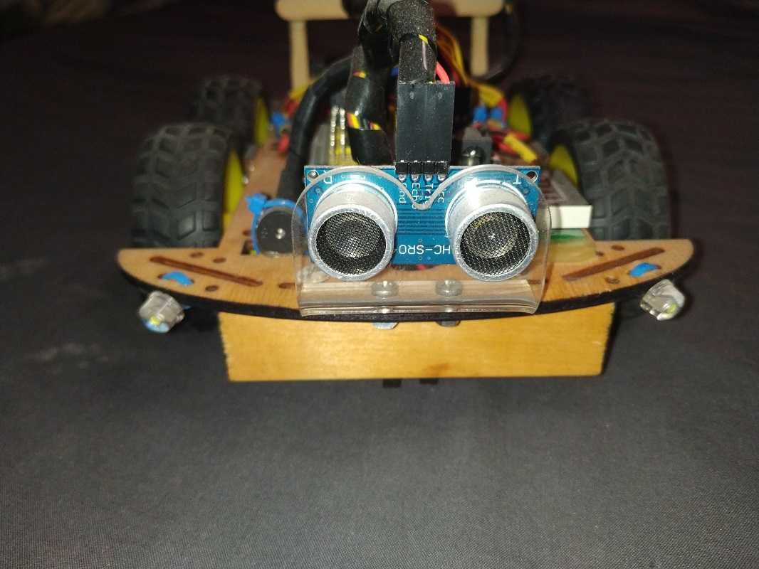Игрушка Arduino Машинка робот платформа ( деревянная ) программируемая