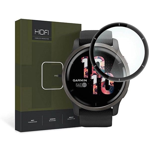Szkło Hybrydowe Hofi Hybrid Pro+ Garmin Venu 2 Black