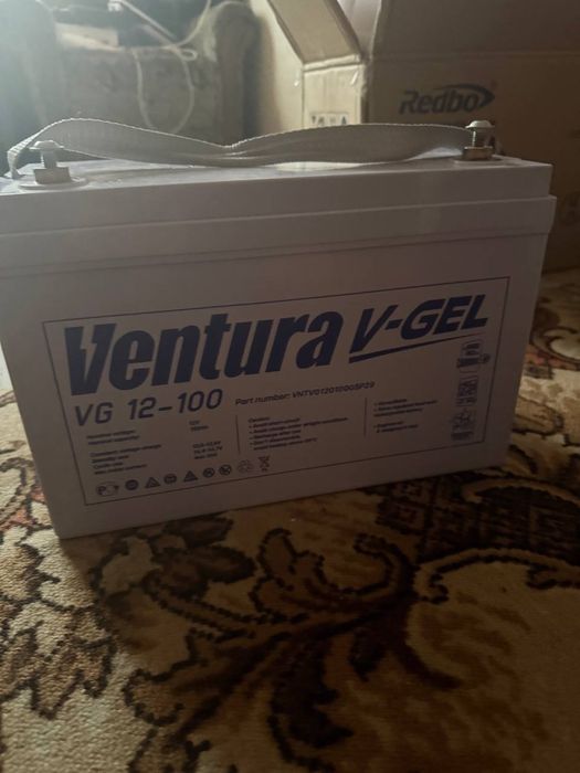 Гелевий акумулятор Ventura V-GEL VG 12-100 (12В, 100Ah).