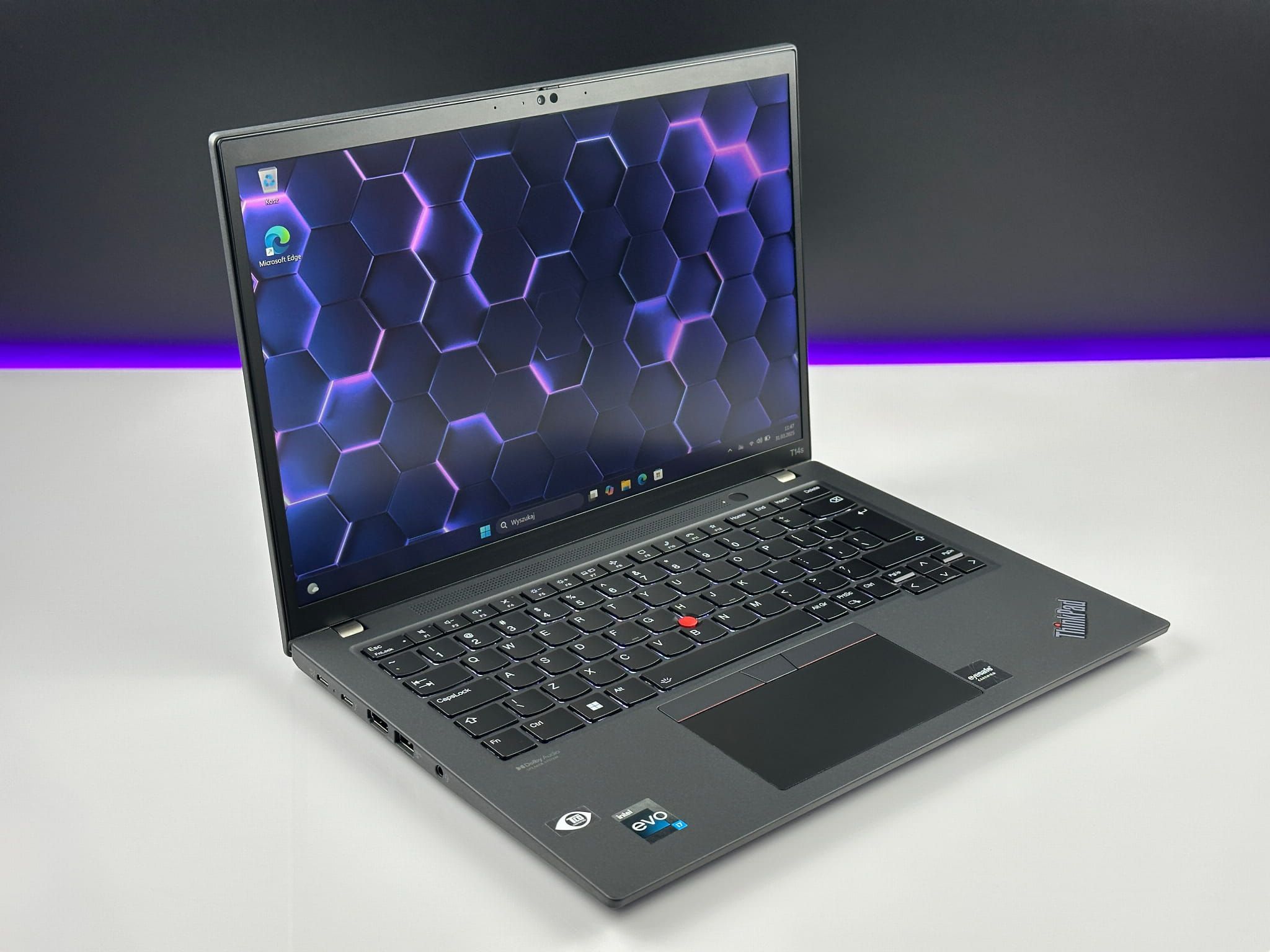 Laptop Lenovo ThinkPad T14s Gen 3 | i7-1260P / 16GB / 512GB / FHD+ /FV