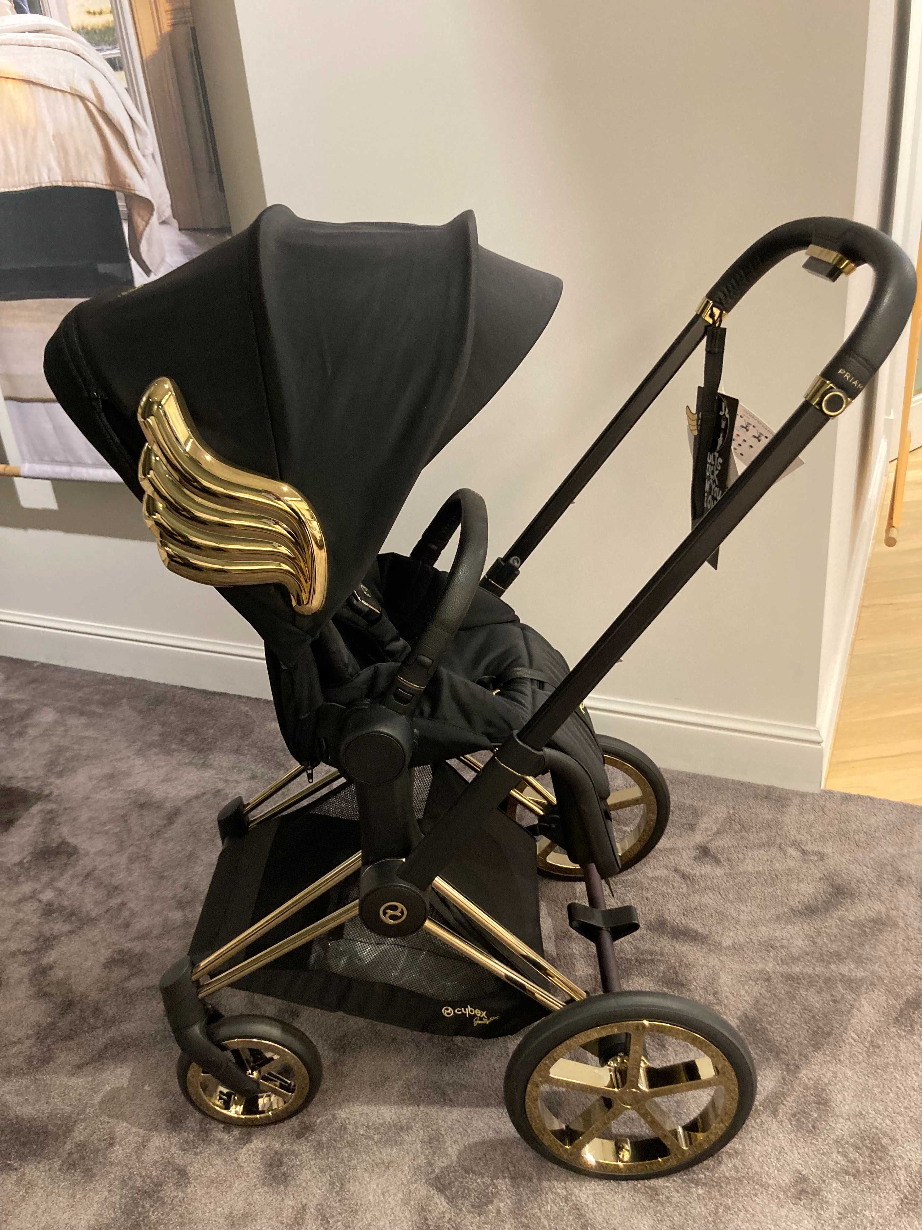 Wózek CYBEX by Jeremy Scott 4.0 gondola, spacerówka, fotelik i baza Z2