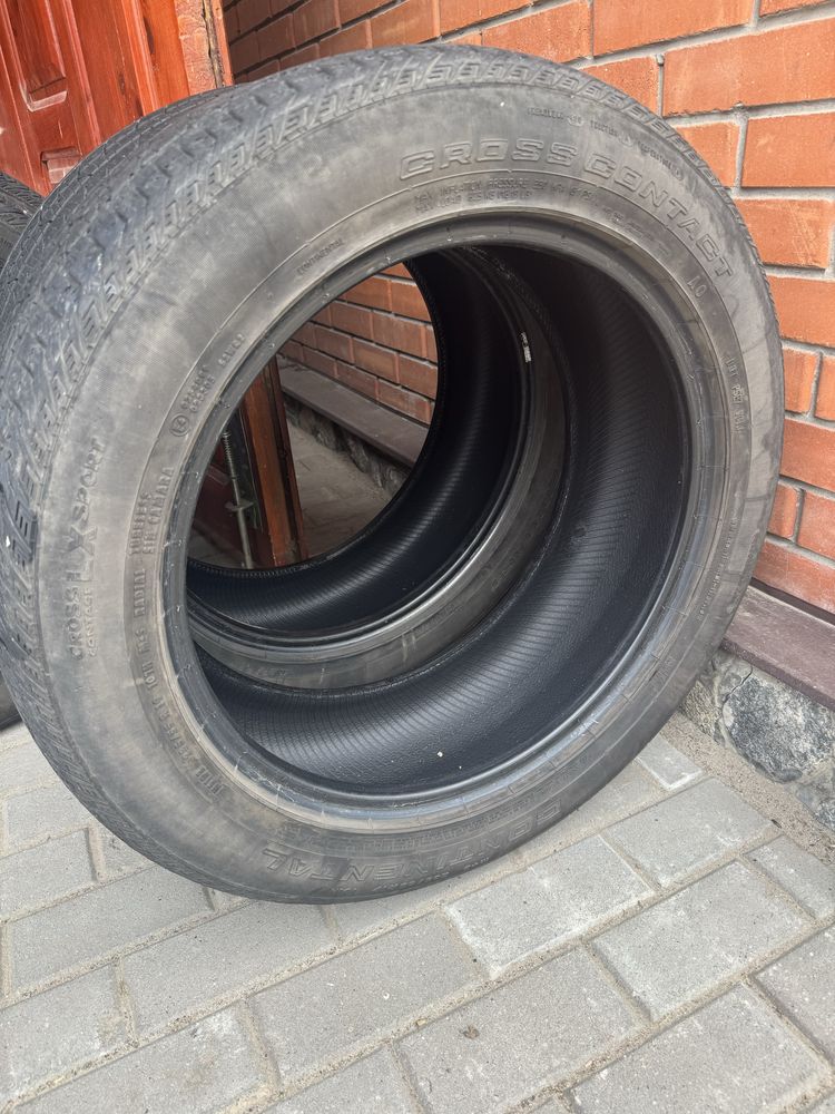 Продам Шини - комплект 235/55/19 Continental Cross Contact LX 2021рік
