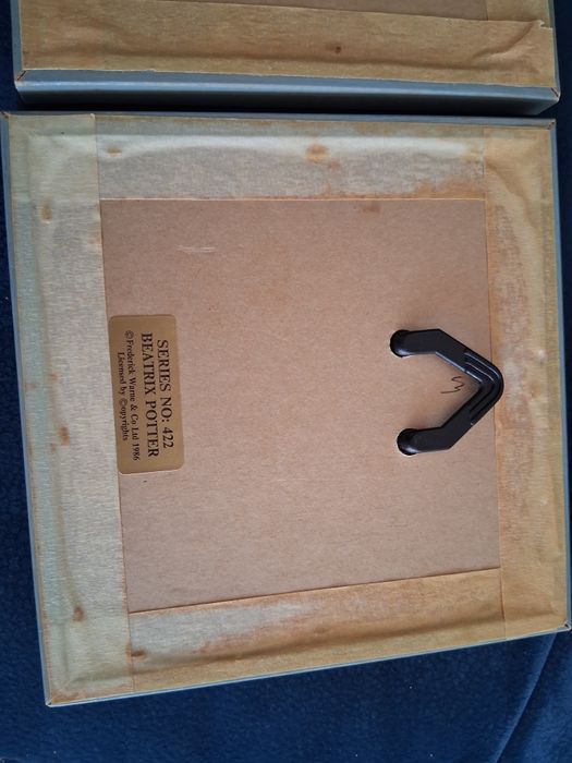 3 sztuki obrazków  serii 422 Beatrix Potter vintage series