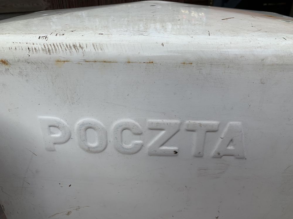 Kolekcjonerska skrzynka pocztowa PRL