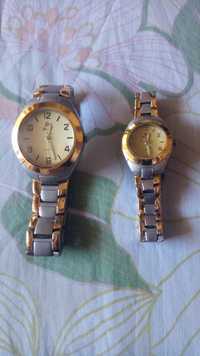 Conjunto de relógios homem e senhora Bravo