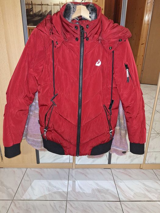 Kurtka Khujo Brand damska, zimowa, rozmiar S, stan idealny+ Gratis.