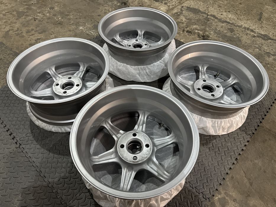 Alufelgi MK Motorsport 4x100 7,5j 16" po renowacji wysylka E30 Golf vw