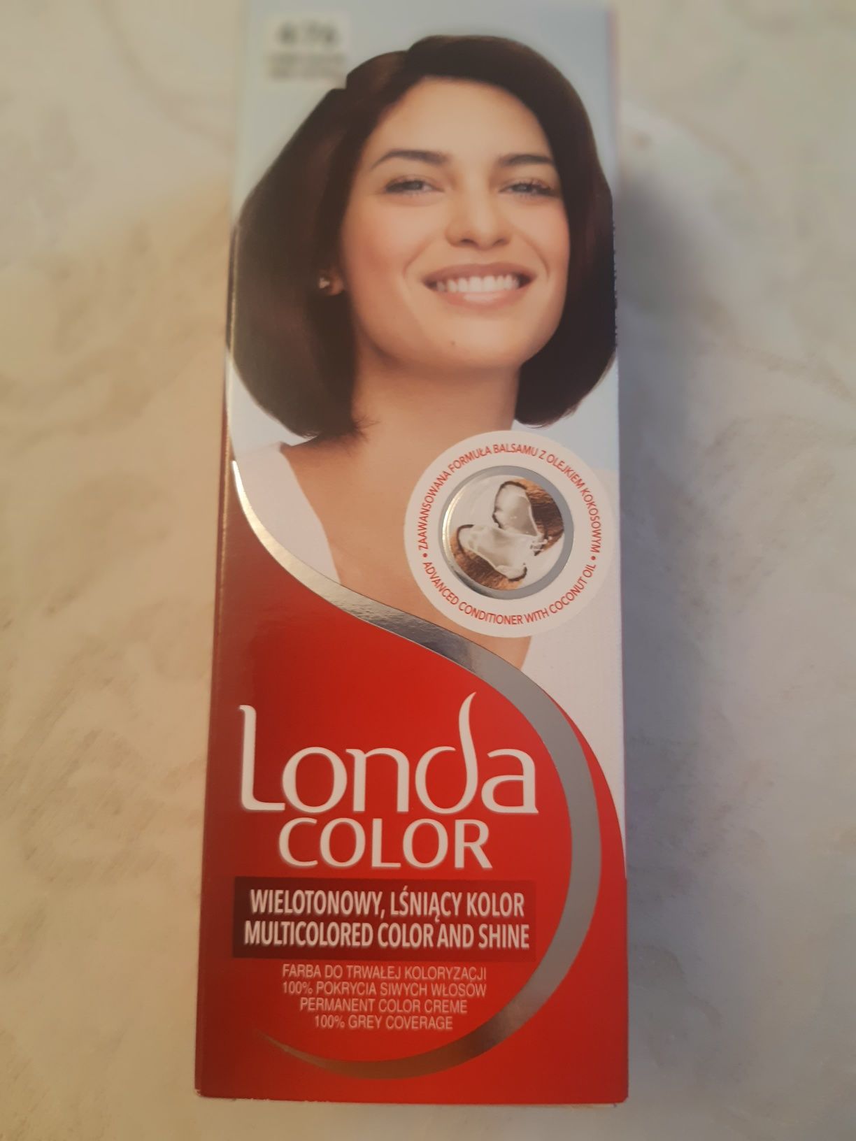 Farba Londa Color 4/76, ciemny kasztan