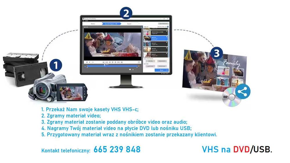 Przegrywanie kaset VHS