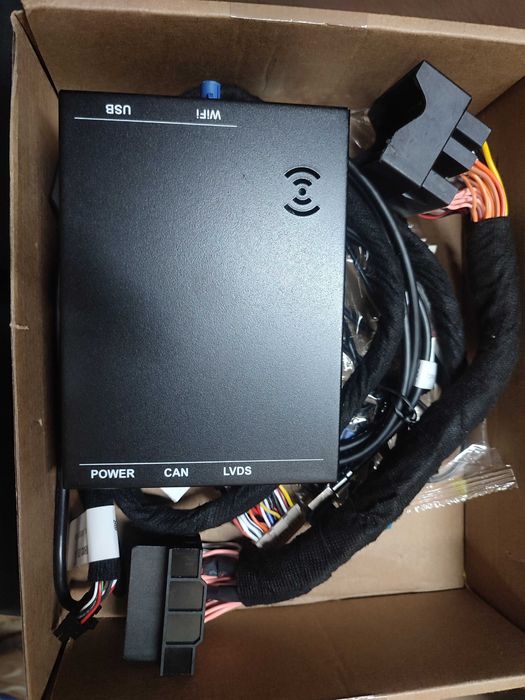 Caixa de módulo sem fio Carplay Android Auto, Volkswagen MIB2 Golf 7