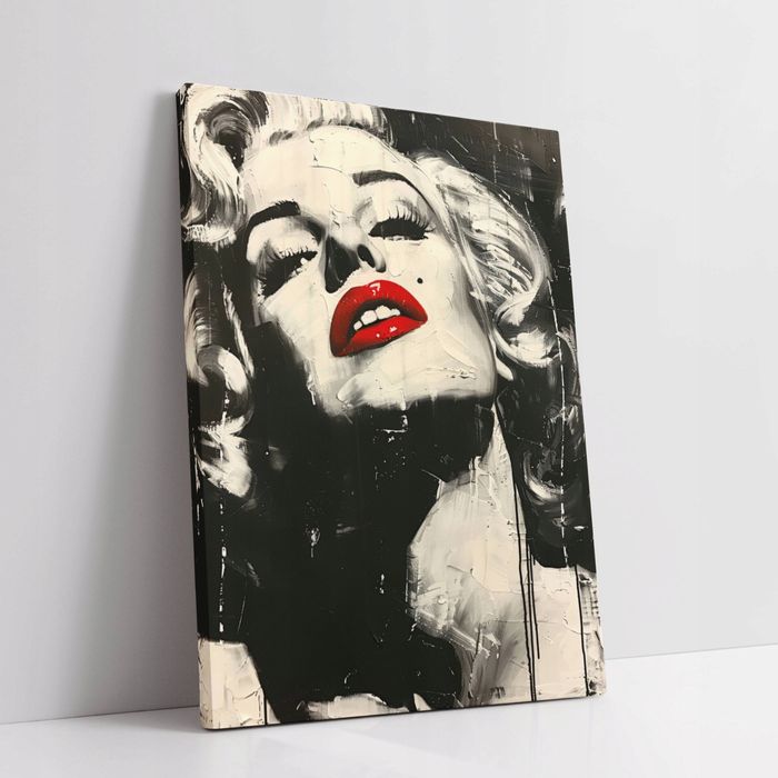 Obraz na płótnie Marilyn Monroe 90x120 cm - Styl Pop-Art