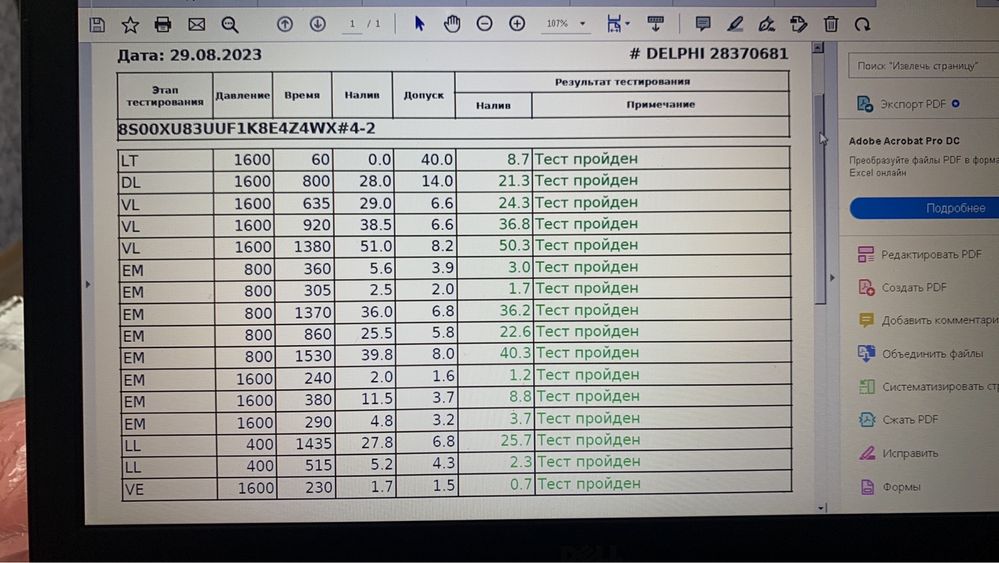 Delphi 28565330 оригінал VAG форсунки