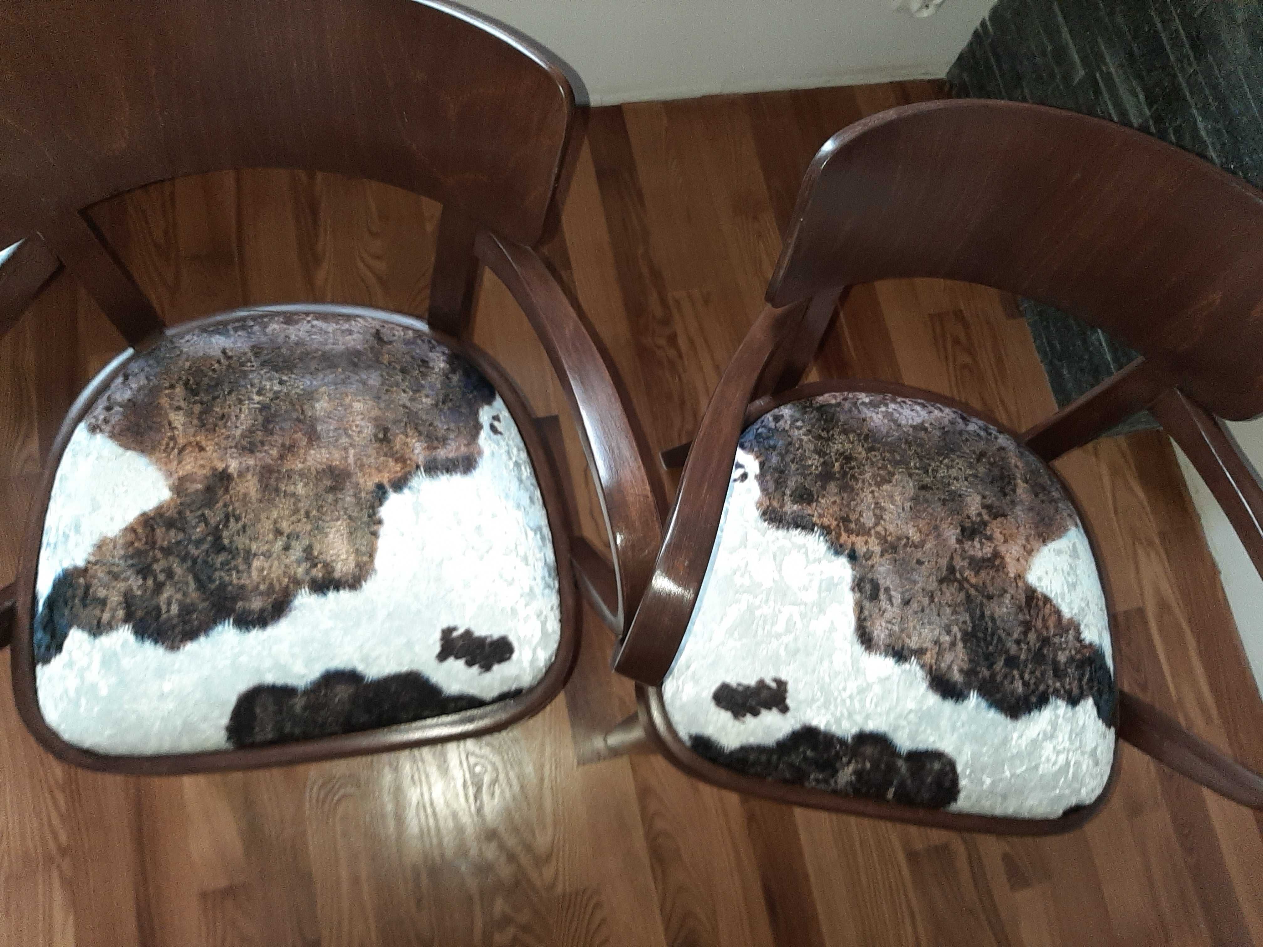 Dwa fotele/krzesła w stylu art deco.