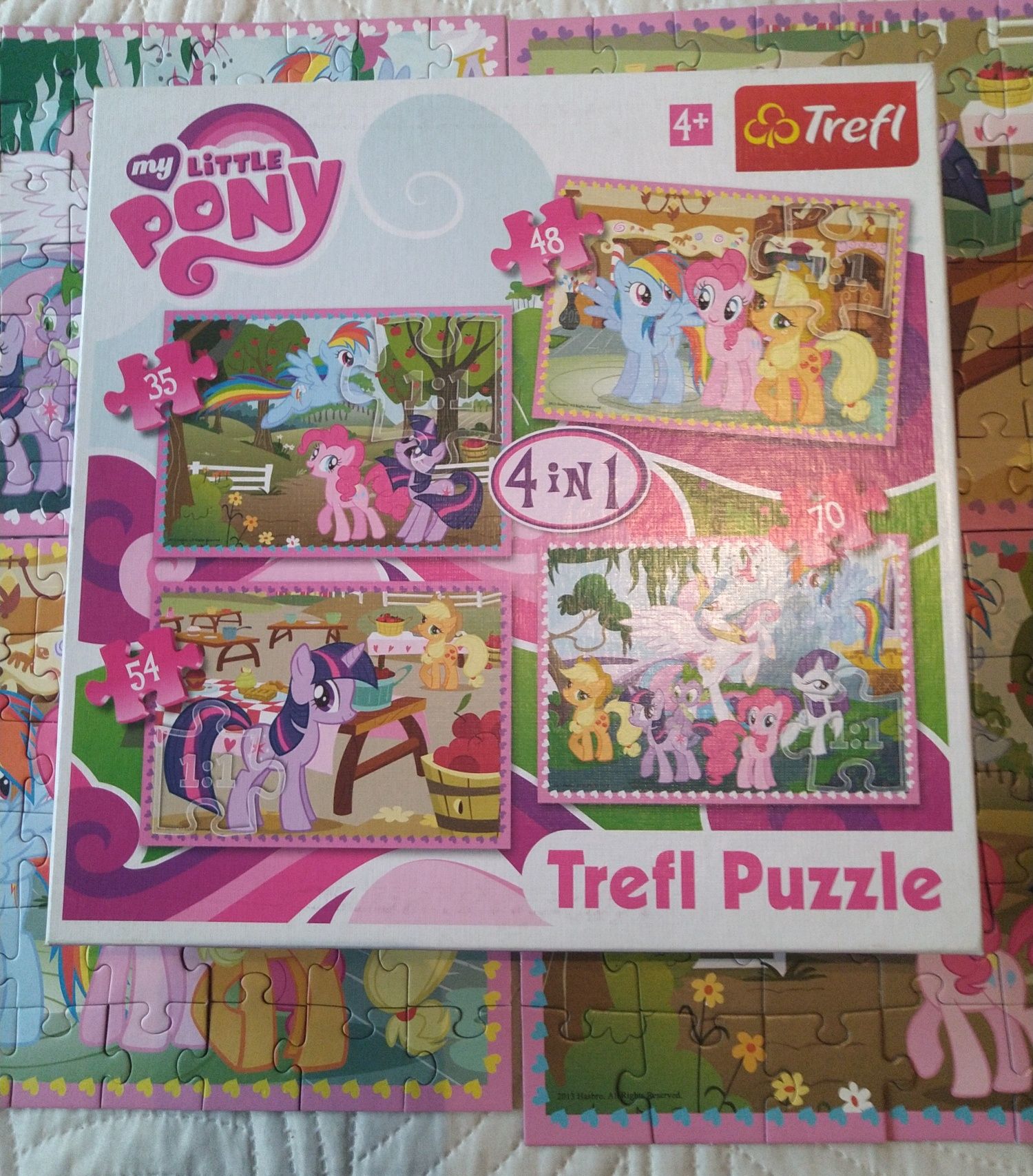 Puzzle dla dziewczynki 9 plansz