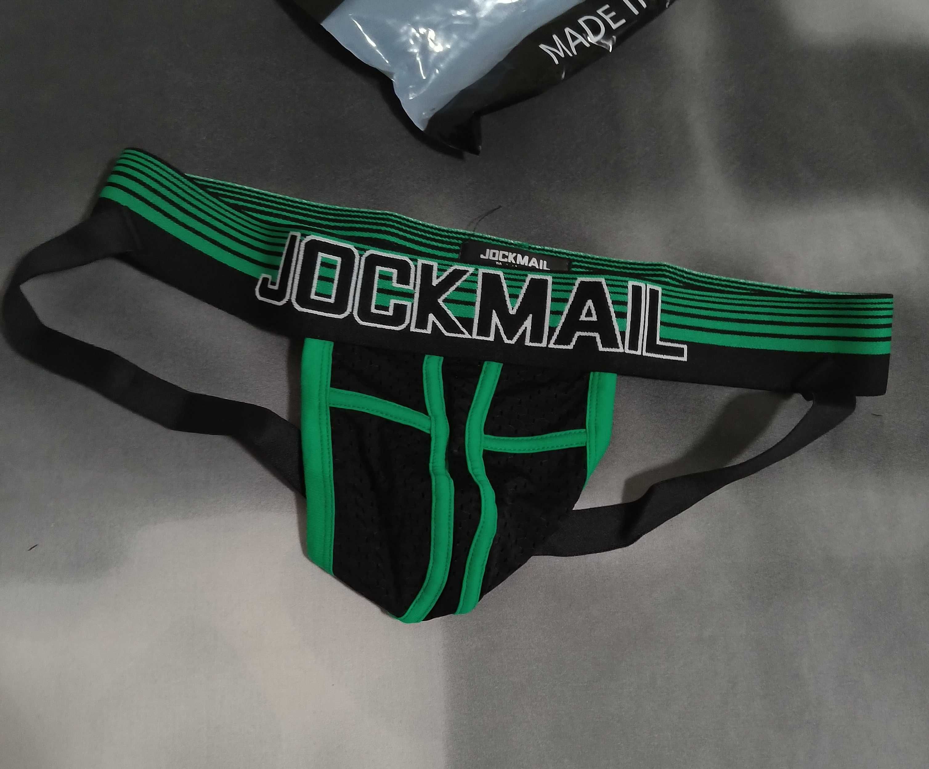 Sexowne majtki jockstrap męskie JOCKMAIL XL