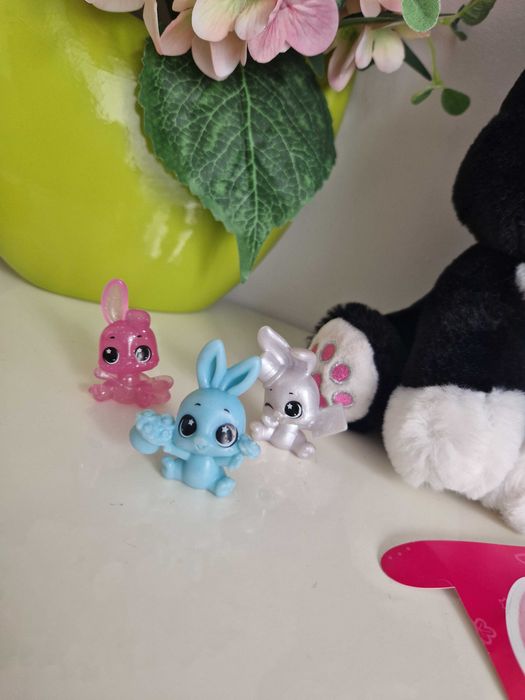 Zuru Pets Alive Interaktywny Magiczny Królik Maskotka + Różdżka,czarny