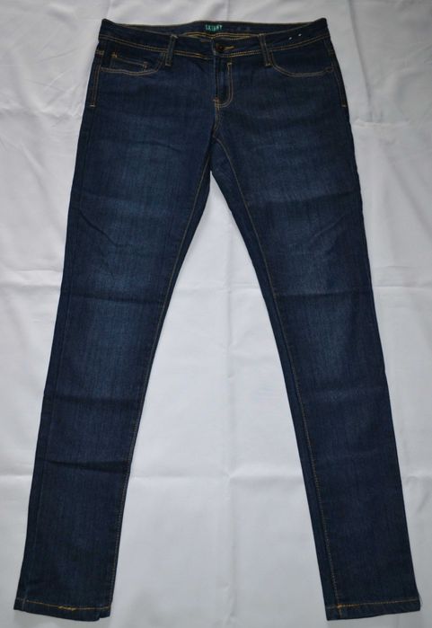Spodnie damskie rurki skinny granatowe Denim rozmiar 40 NOWE!