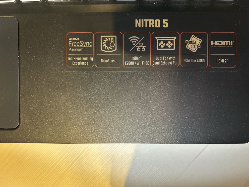 Laptop Gamingowy Acer Nitro 5