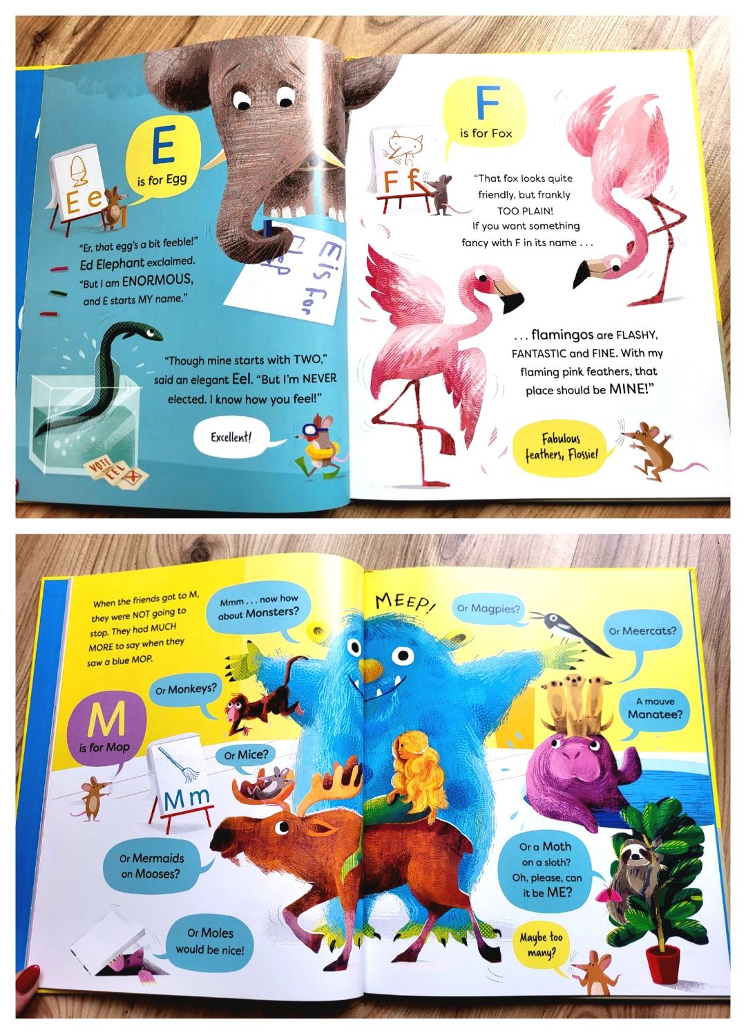 Rhyming Alphabet Usborne rymowany alfabet po angielsku