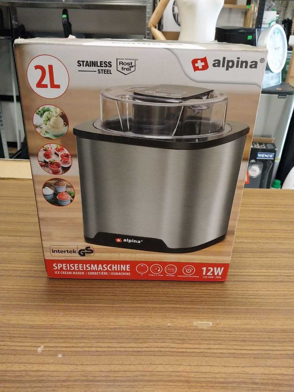 Alpina, 2L Maszyna do lodów, mrożony jogurt