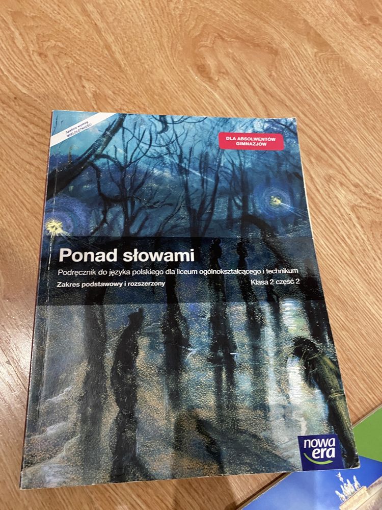 Podręcznik do języka polskiego Ponad słowami klasa 2 część 2