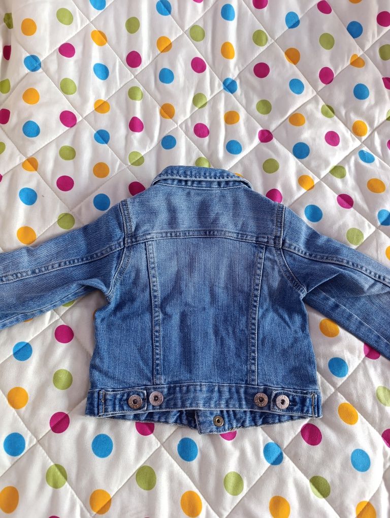 Kurtka jeansowa r. 92