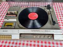 SHARP SG-170 stereo music center Gramofon