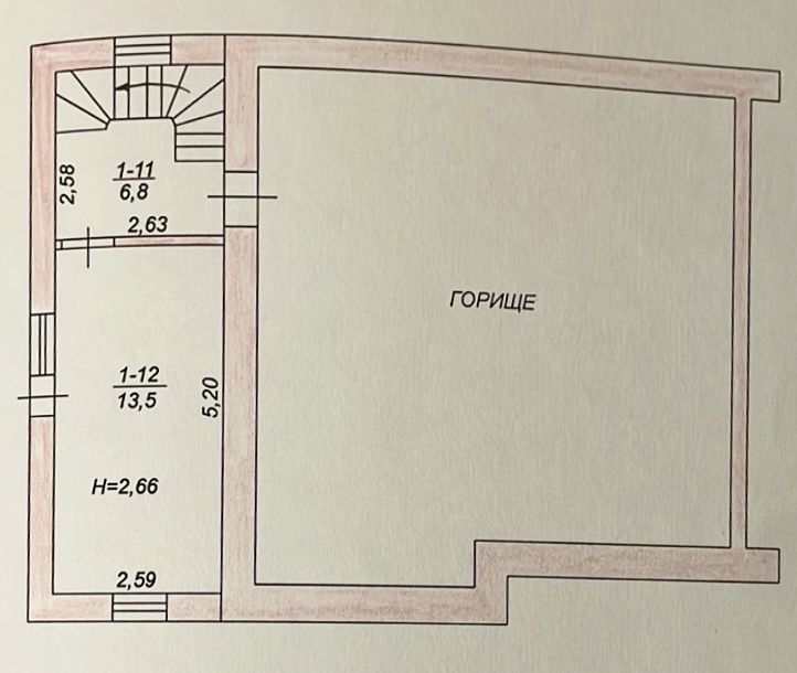 1/2 коттеджа, 2 эт, район Роковатой, ул Шахтерская