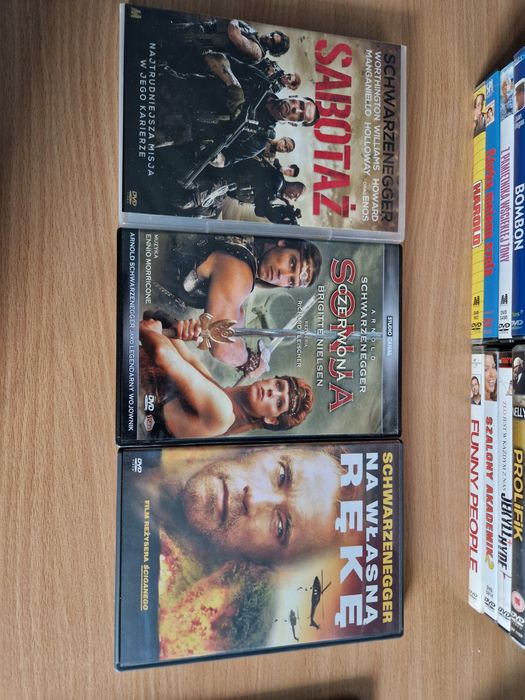 Filmy dvd Arnold Schwarzenegger