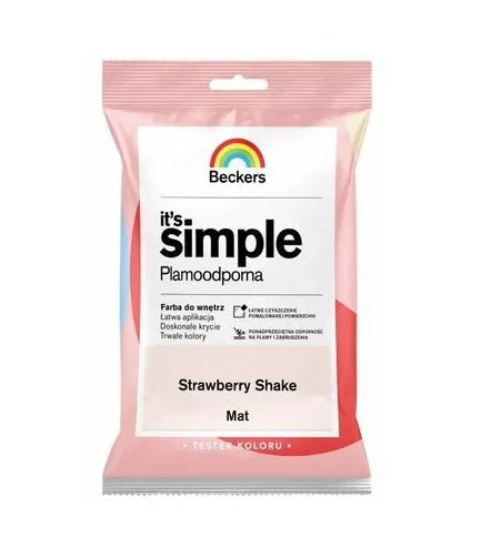 BECKERS It's Simple TESTER 6. Strawberry Shake 0,05l