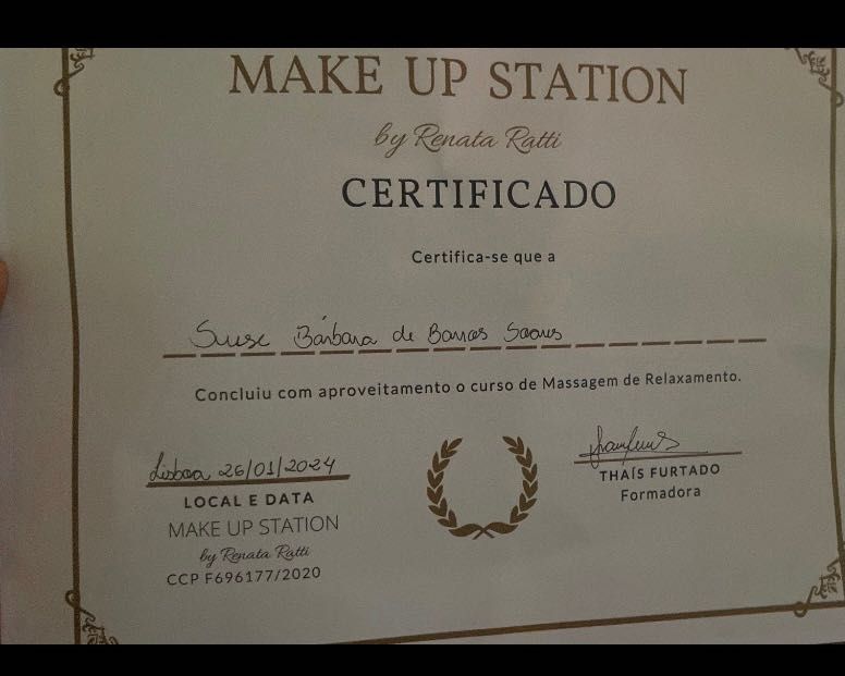 Massagem de relaxamento