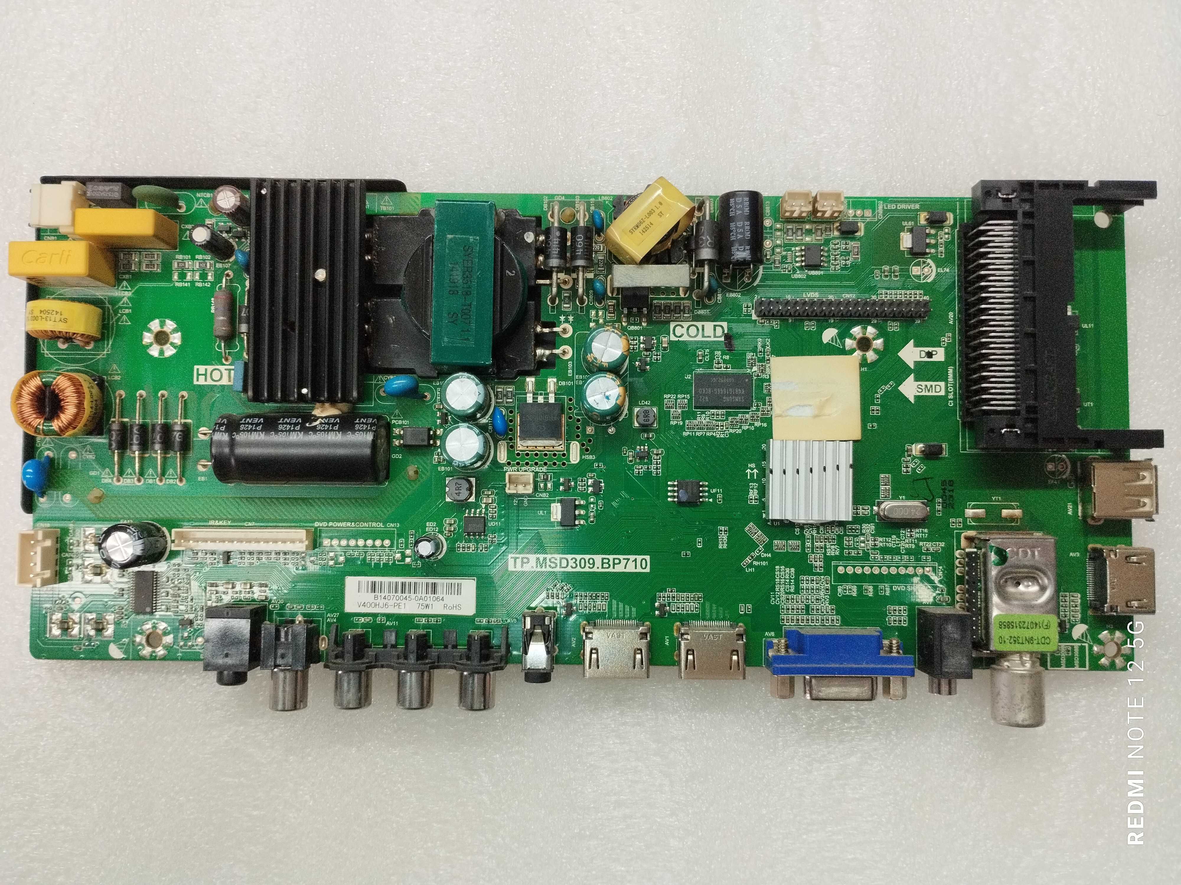 Main Board TP.MSD309.BP710