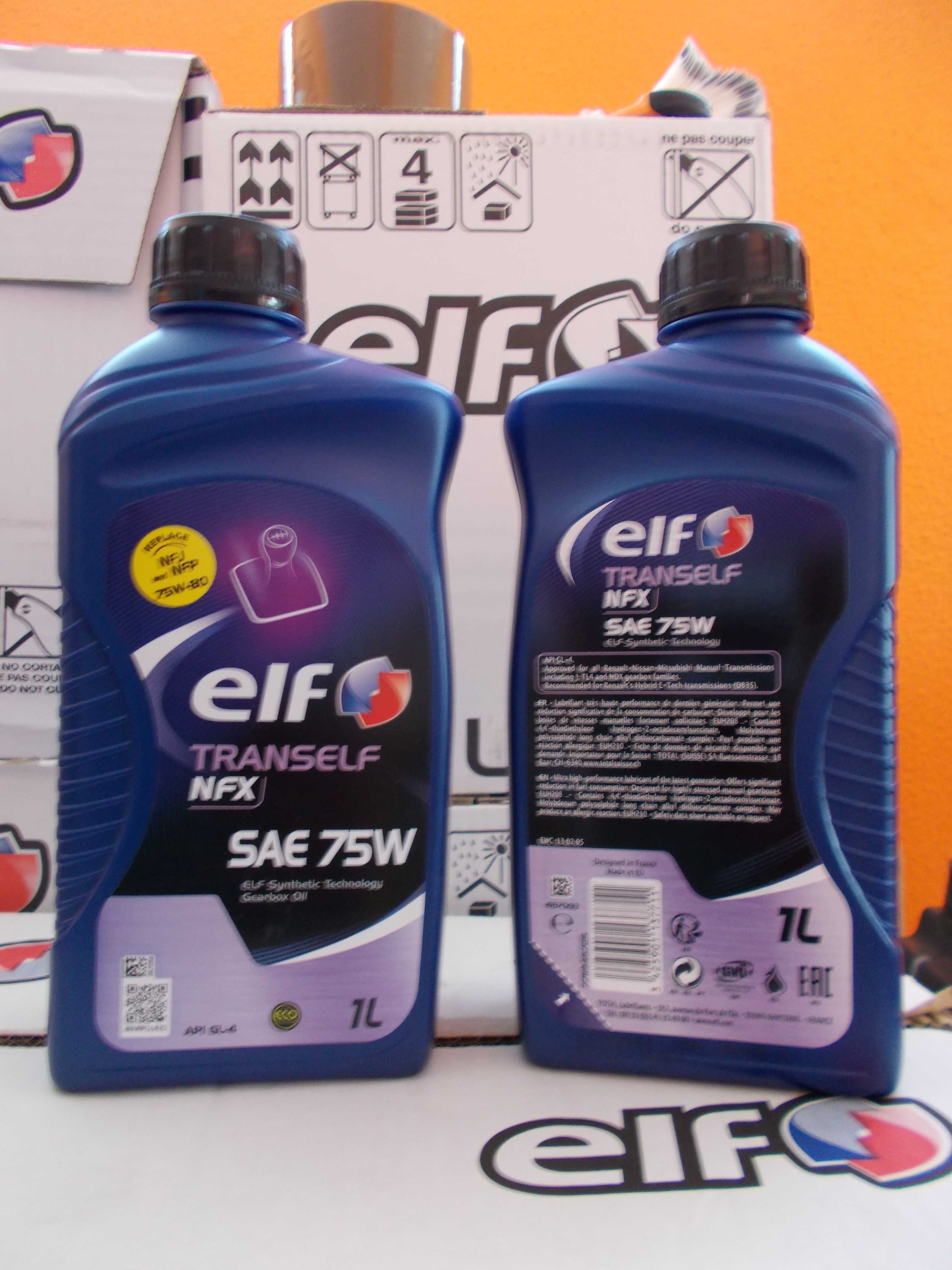 Lubrificantes ELF 5w-30 // 5w-40 // 10w-40 // 75w