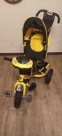 Дитячий велосипед Best Trike, (надувні колеса, фара Бест Трайк 6588B)