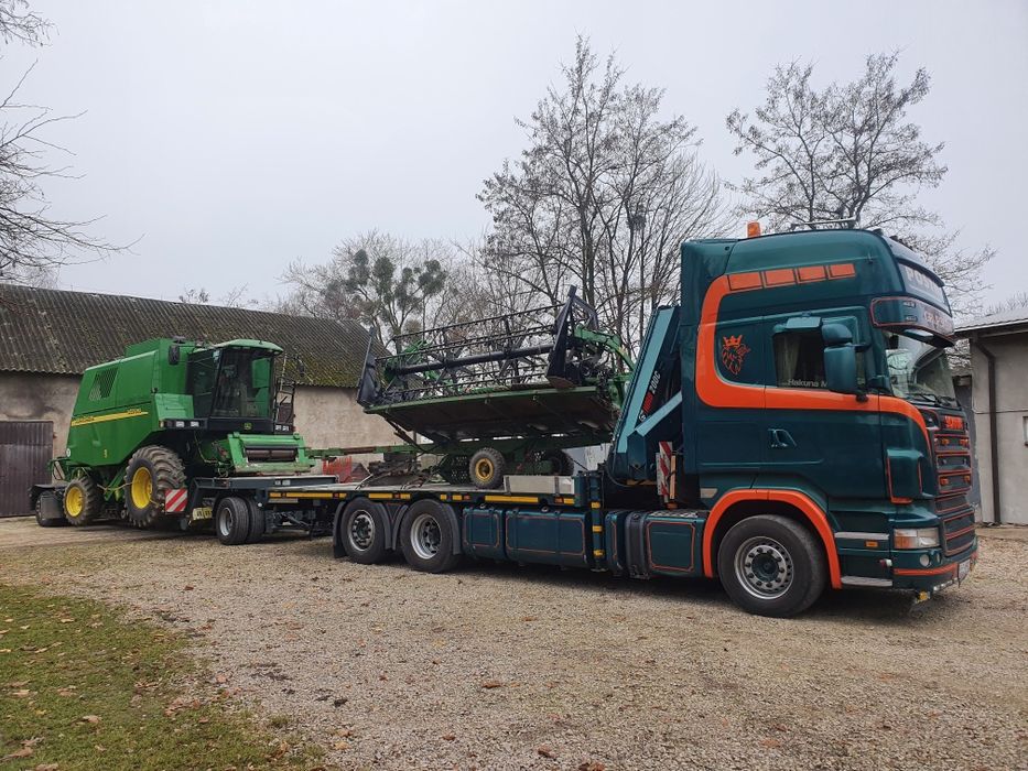 Transport kombajnów,sieczkarni,maszyn,domków, gabarytów,