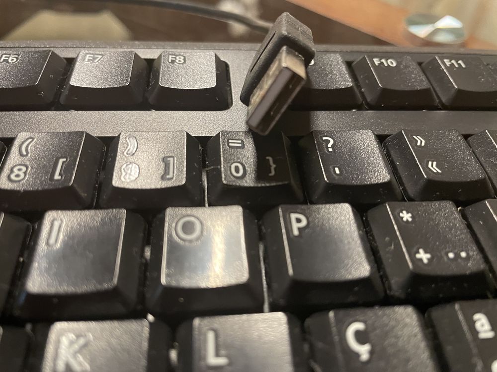 Teclado Dell KB212-B preto