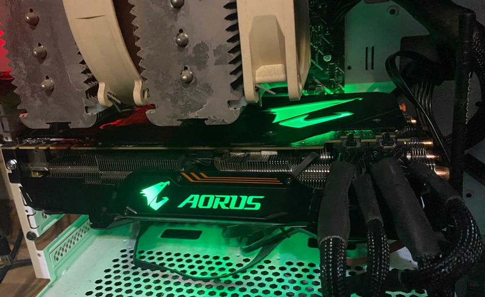 Gigabyte AORUS Xtreme GeForce GTX 1080 Ti 11 gb видеокарта nvidia