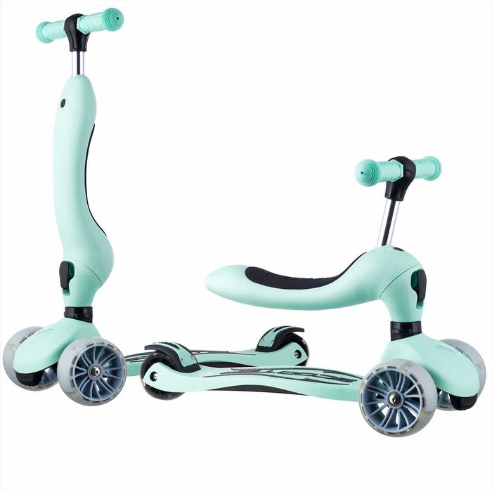 NOWA Hulajnoga 2w1 SCOUT and Ride jeździk Scoot AN' DRIVE trójkołowa