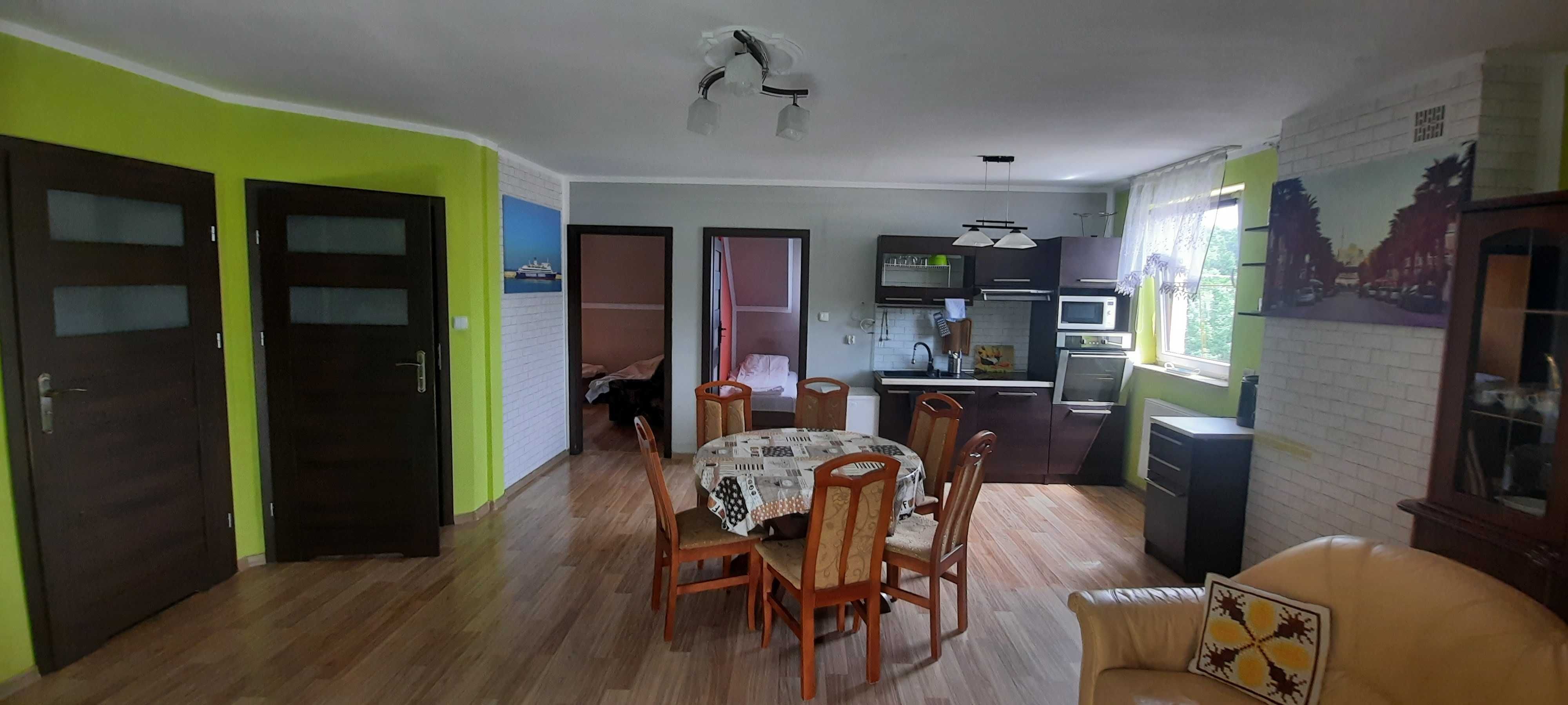 Apartament nad jeziorem 6 os.