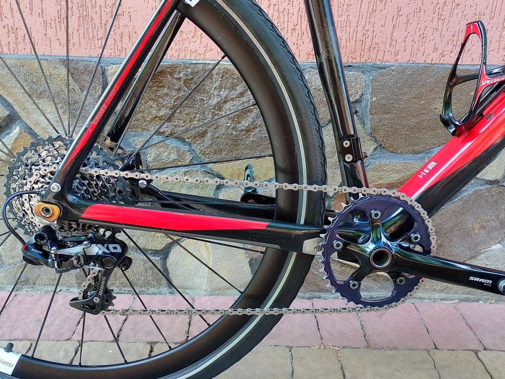Шосейний карбоновий Rose Xeon велосипед Sram гравійник Grx Carbon