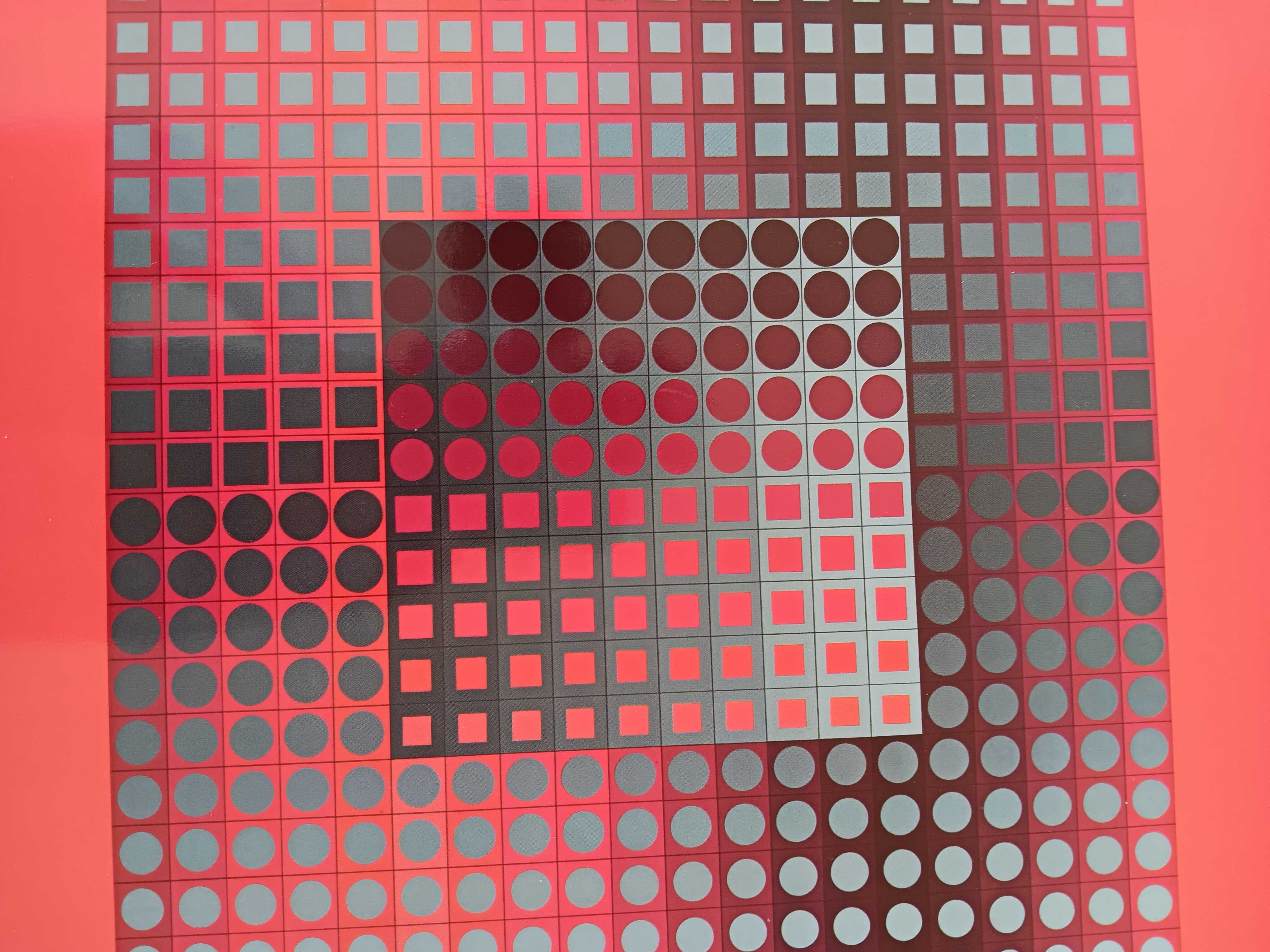 Litografia de Vasarely - "Éditions du Griffon"