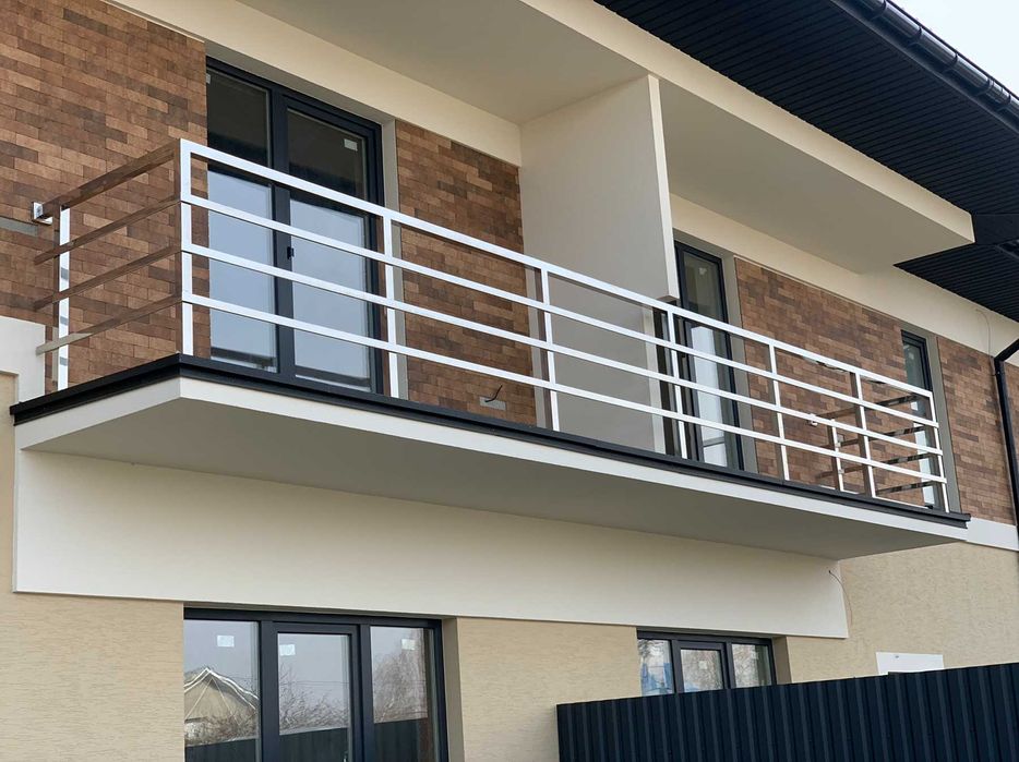 Перила із нержавійки / нержавіюча сталь / перила з металлу